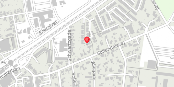 Trafikstøjkort på Sofielunden 21, 4690 Haslev
