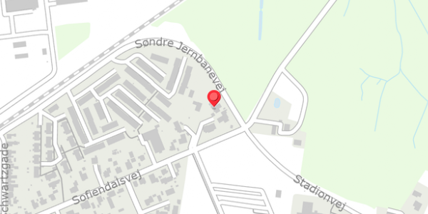 Trafikstøjkort på Sofiendalsvej 49, 4690 Haslev