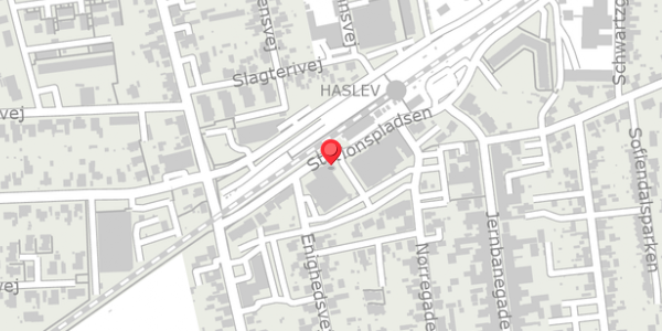 Trafikstøjkort på Stationspladsen 2A, . , 4690 Haslev