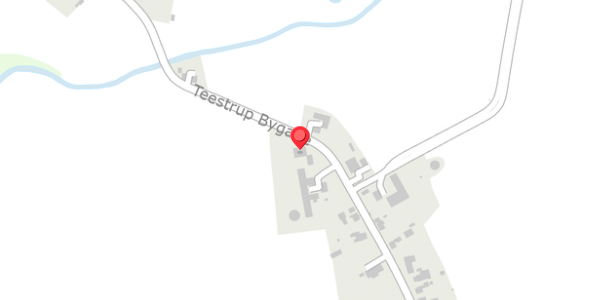 Trafikstøjkort på Teestrup Bygade 41, 4690 Haslev