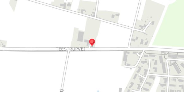 Trafikstøjkort på Teestrupvej 12, . , 4690 Haslev