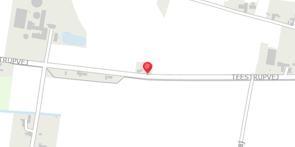 Trafikstøjkort på Teestrupvej 14, . , 4690 Haslev
