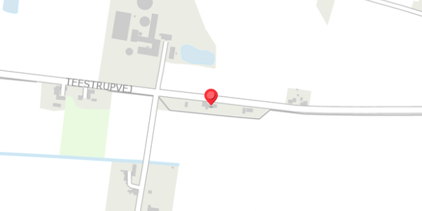 Trafikstøjkort på Teestrupvej 27, . , 4690 Haslev