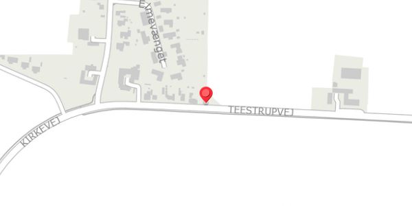 Trafikstøjkort på Teestrupvej 32, . , 4690 Haslev