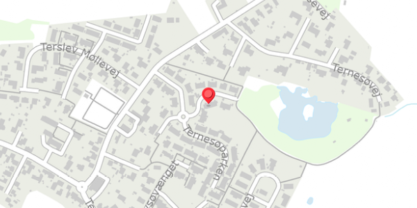 Trafikstøjkort på Ternesøparken 39, . , 4690 Haslev
