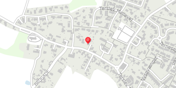 Trafikstøjkort på Terslev Bygade 24, . , 4690 Haslev