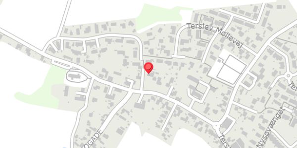 Trafikstøjkort på Terslev Bygade 30, . , 4690 Haslev
