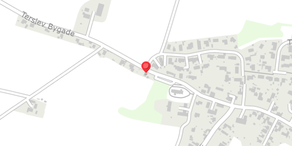 Trafikstøjkort på Terslev Bygade 33, 4690 Haslev