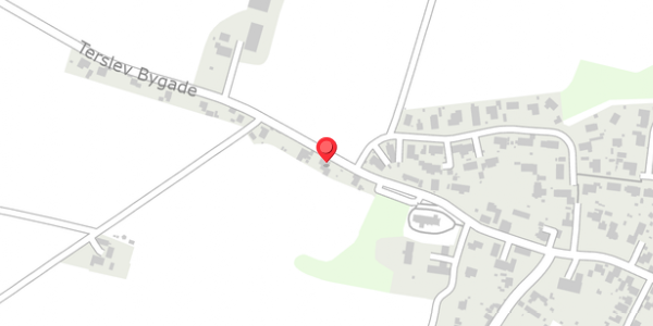 Trafikstøjkort på Terslev Bygade 35, 4690 Haslev