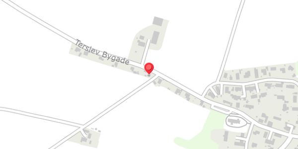 Trafikstøjkort på Terslev Bygade 41, 4690 Haslev