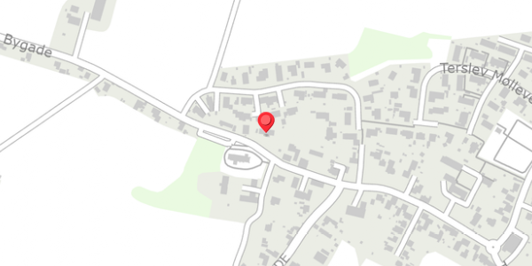 Trafikstøjkort på Terslev Bygade 42, . , 4690 Haslev