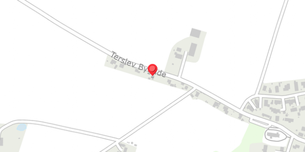 Trafikstøjkort på Terslev Bygade 45, . , 4690 Haslev