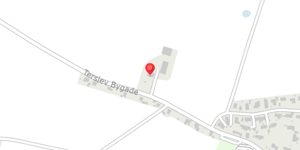 Trafikstøjkort på Terslev Bygade 46, 4690 Haslev