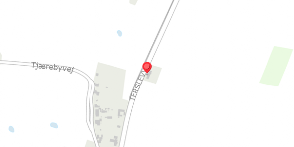 Trafikstøjkort på Terslevvej 16, 4690 Haslev