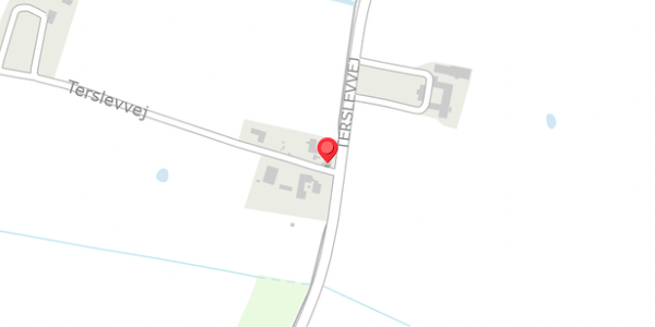 Trafikstøjkort på Terslevvej 21, 4690 Haslev