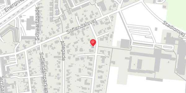 Trafikstøjkort på Themstrupvej 8, 4690 Haslev