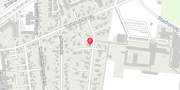 Trafikstøjkort på Themstrupvej 10, 4690 Haslev