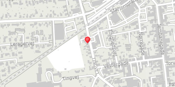 Trafikstøjkort på Tingvej 6, . , 4690 Haslev