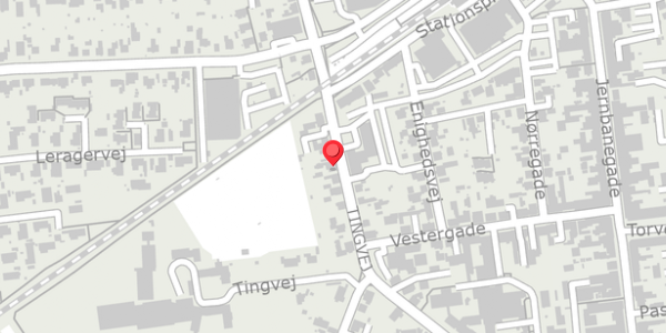 Trafikstøjkort på Tingvej 8, . , 4690 Haslev