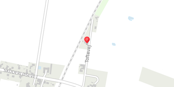 Trafikstøjkort på Toftevej 3, 4690 Haslev