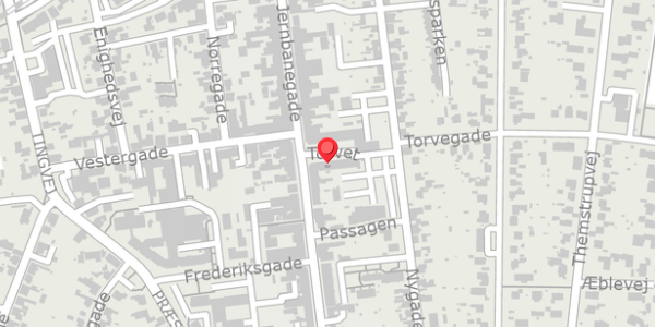 Trafikstøjkort på Torvet 4A, 4690 Haslev