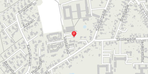 Trafikstøjkort på Vestervang 4, . , 4690 Haslev