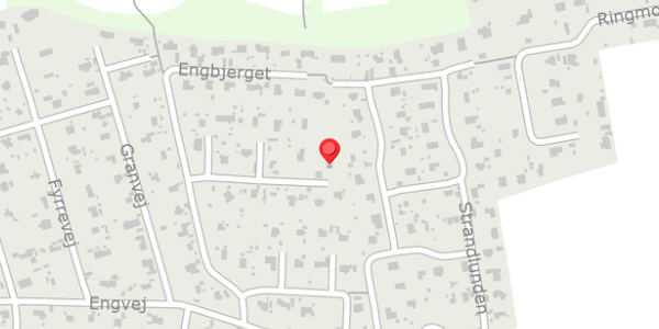 Trafikstøjkort på Engbjerget 54, . , 4300 Holbæk