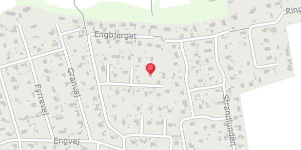 Trafikstøjkort på Engbjerget 60, 4300 Holbæk