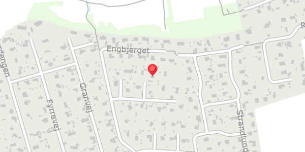 Trafikstøjkort på Engbjerget 64, 4300 Holbæk