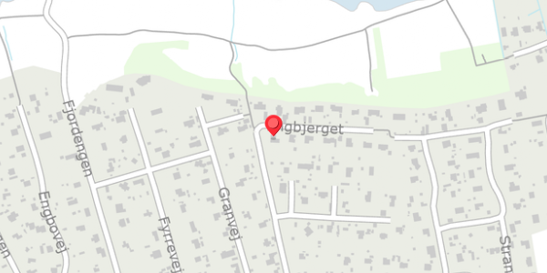 Trafikstøjkort på Engbjerget 78, . , 4300 Holbæk