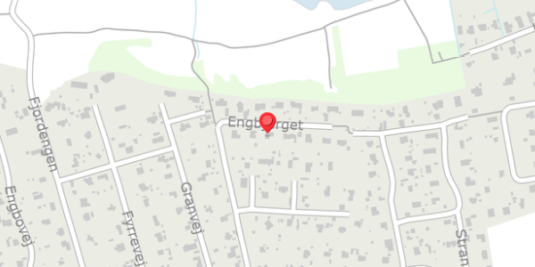 Trafikstøjkort på Engbjerget 82, 4300 Holbæk