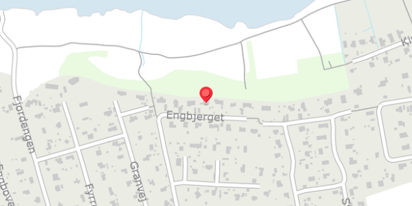 Trafikstøjkort på Engbjerget 98, 4300 Holbæk