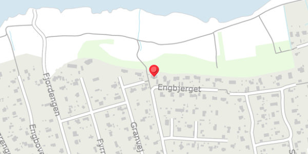 Trafikstøjkort på Engbjerget 104, . , 4300 Holbæk