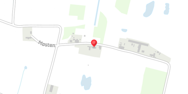 Trafikstøjkort på Møsten 10, . , 4420 Regstrup