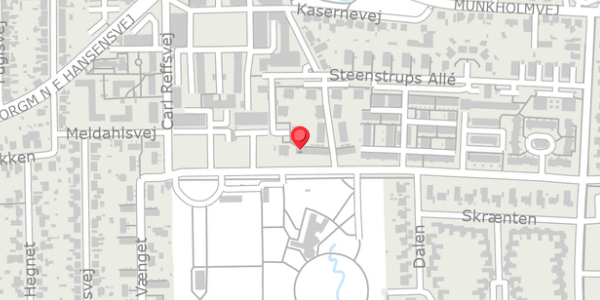 Trafikstøjkort på P.C Müllers Have 13, . , 4300 Holbæk