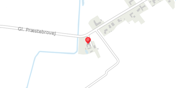 Trafikstøjkort på Gl. Præstebrovej 4, 4532 Gislinge