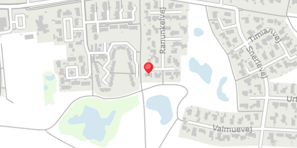 Trafikstøjkort på Ranunkelvej 22, 4300 Holbæk