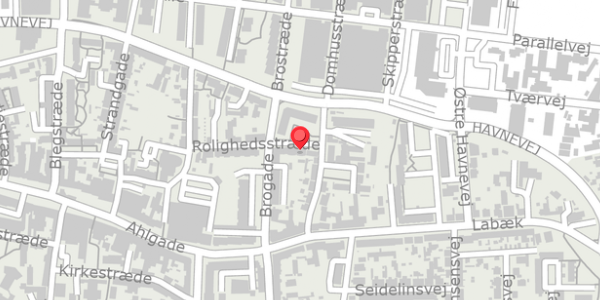 Trafikstøjkort på Rolighedsstræde 16, st. tv, 4300 Holbæk
