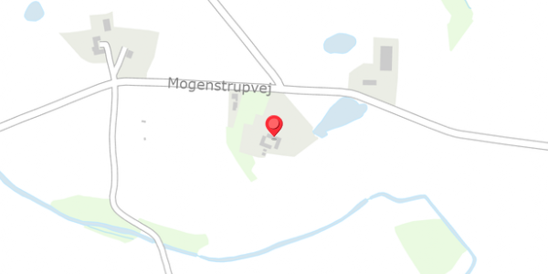 Trafikstøjkort på Mogenstrupvej 13, 4420 Regstrup