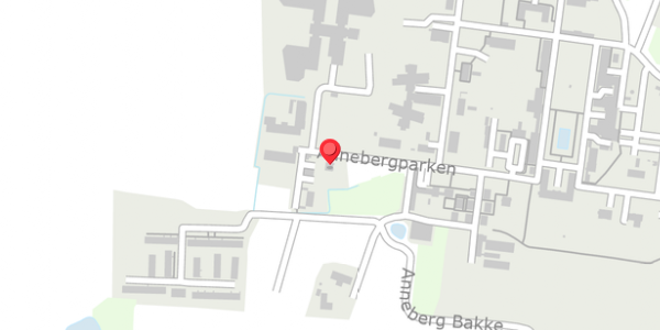 Trafikstøjkort på Annebergparken 41, 4500 Nykøbing Sj