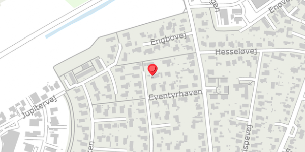 Trafikstøjkort på Blichersvej 4, 4500 Nykøbing Sj