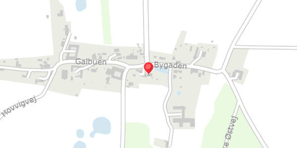 Trafikstøjkort på Bygaden 15, 4500 Nykøbing Sj