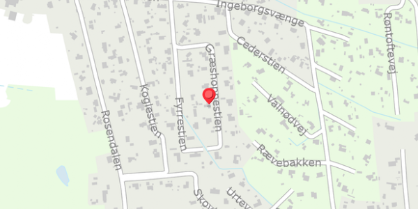 Trafikstøjkort på Græshoppestien 10, 4500 Nykøbing Sj