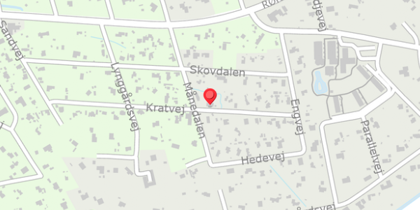 Trafikstøjkort på Kratvej 17, 4500 Nykøbing Sj