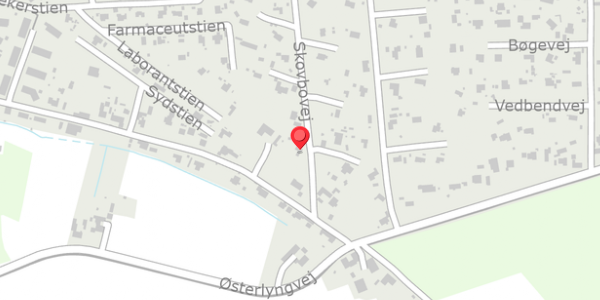 Trafikstøjkort på Skovbovej 3, 4500 Nykøbing Sj