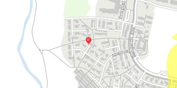 Trafikstøjkort på Abelsvej 42, . , 4100 Ringsted