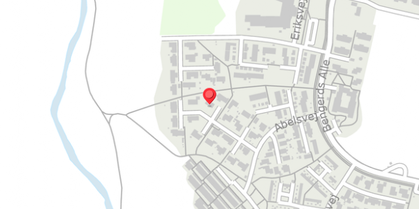 Trafikstøjkort på Abelsvej 44, . , 4100 Ringsted
