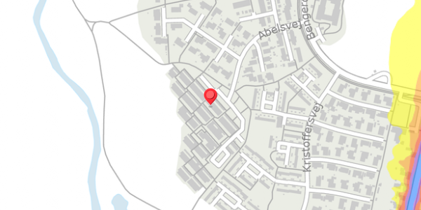 Trafikstøjkort på Abelsvej 88B, . , 4100 Ringsted