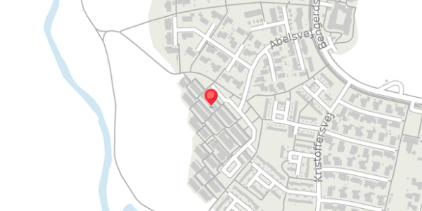 Trafikstøjkort på Abelsvej 94B, 4100 Ringsted