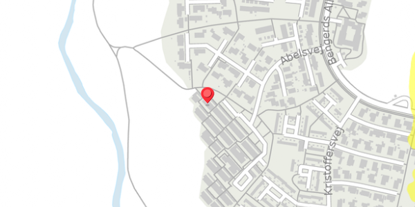 Trafikstøjkort på Abelsvej 106, 4100 Ringsted